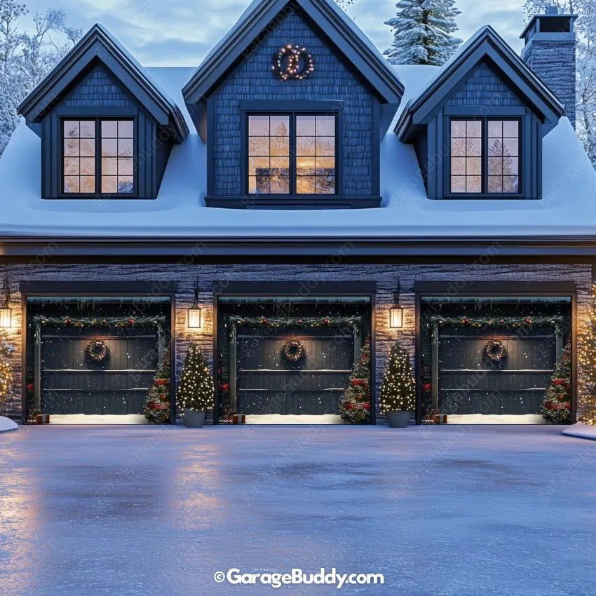 Holiday Door | Christmas Garage Door Cover