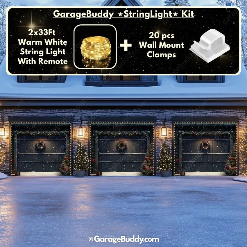 Holiday Door | Christmas Garage Door Cover