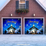 Jesus is the Reason Christmas Garage Door Cover  | GarageBuddy