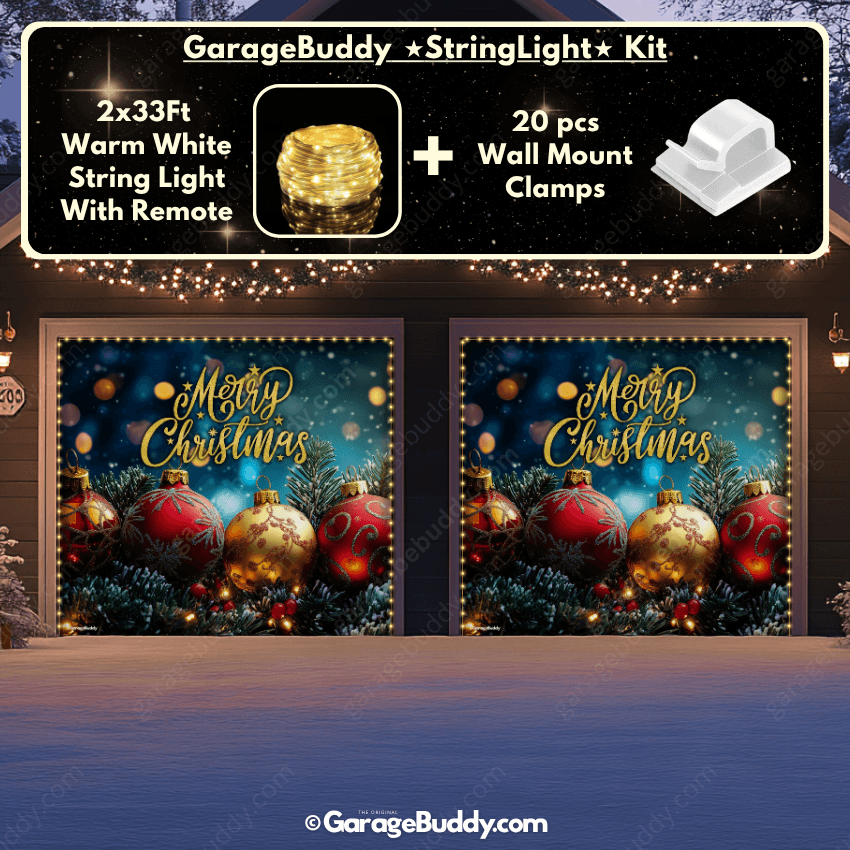 Merry Christmas | Christmas Garage Door Cover