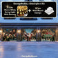Santa And Elves | Christmas Garage Door Cover