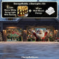 Santa And Elves | Christmas Garage Door Cover
