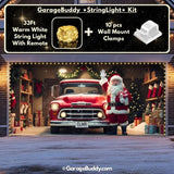 Santa's Garage | Christmas Garage Door Cover