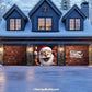 Santa's Surprise | Christmas Garage Door Cover