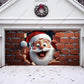 Santa's Surprise | Christmas Garage Door Cover