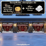 Santa's Toy Shop | Christmas Garage Door Cover