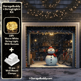 Snowy The Snowman | Christmas Garage Door Cover