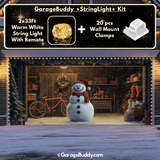 Snowy The Snowman | Christmas Garage Door Cover