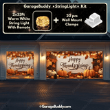 Happy Thanksgiving (B) | Festive Garage Door Cover