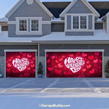 Valentine's Day (Hearts) | Festive Garage Door Cover
