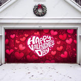 Valentine's Day (Hearts) | Festive Garage Door Cover