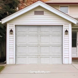Faux Panel Door | Garage Door Cover