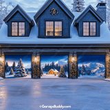 Winter Haven | Christmas Garage Door Cover