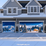 Winter Haven Christmas Garage Door Cover | GarageBuddy