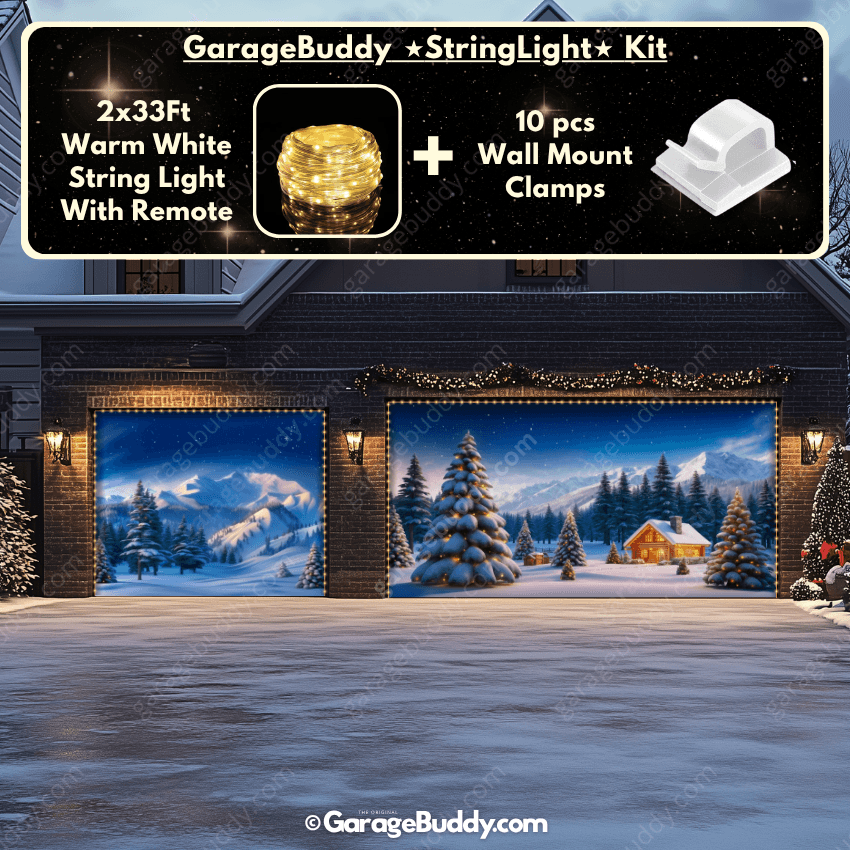 Winter Haven | Christmas Garage Door Cover