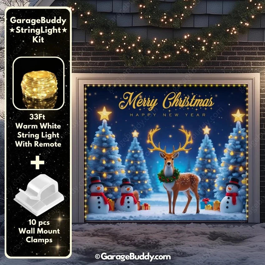 Winter Wonderland | Christmas Garage Door Cover