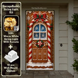 Gingerbread | Christmas Front Door Cover