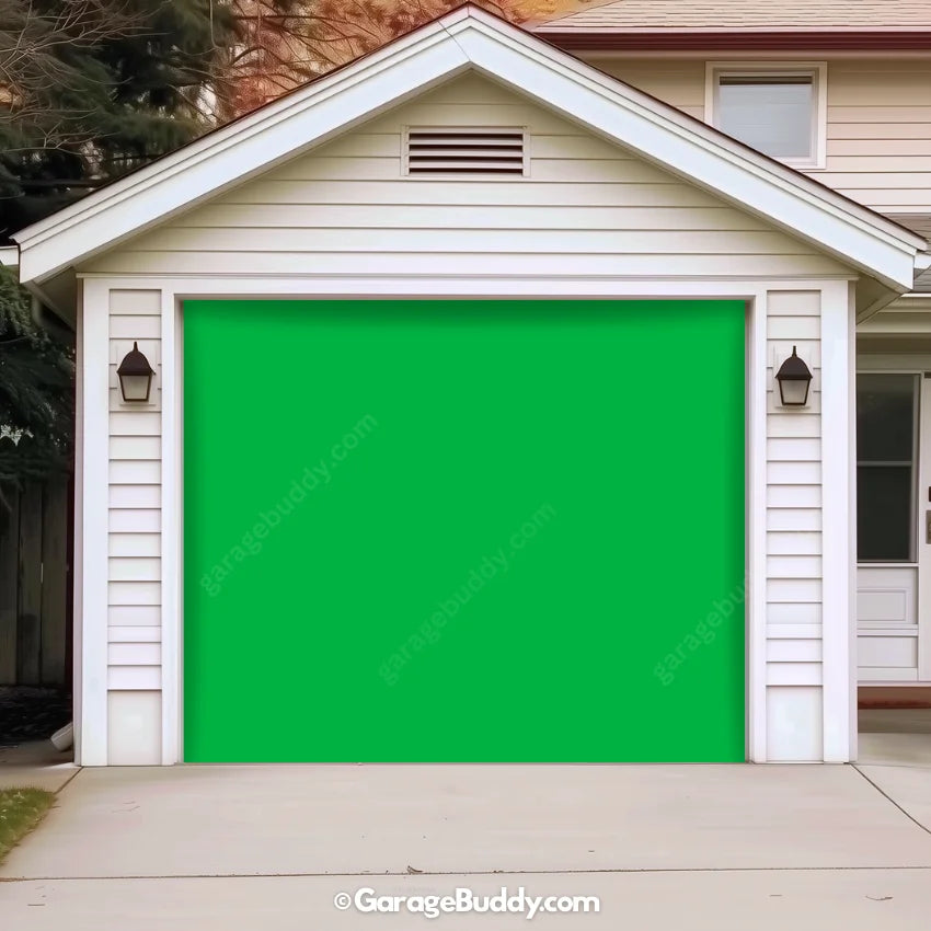 Green Screen | Garage Door Cover
