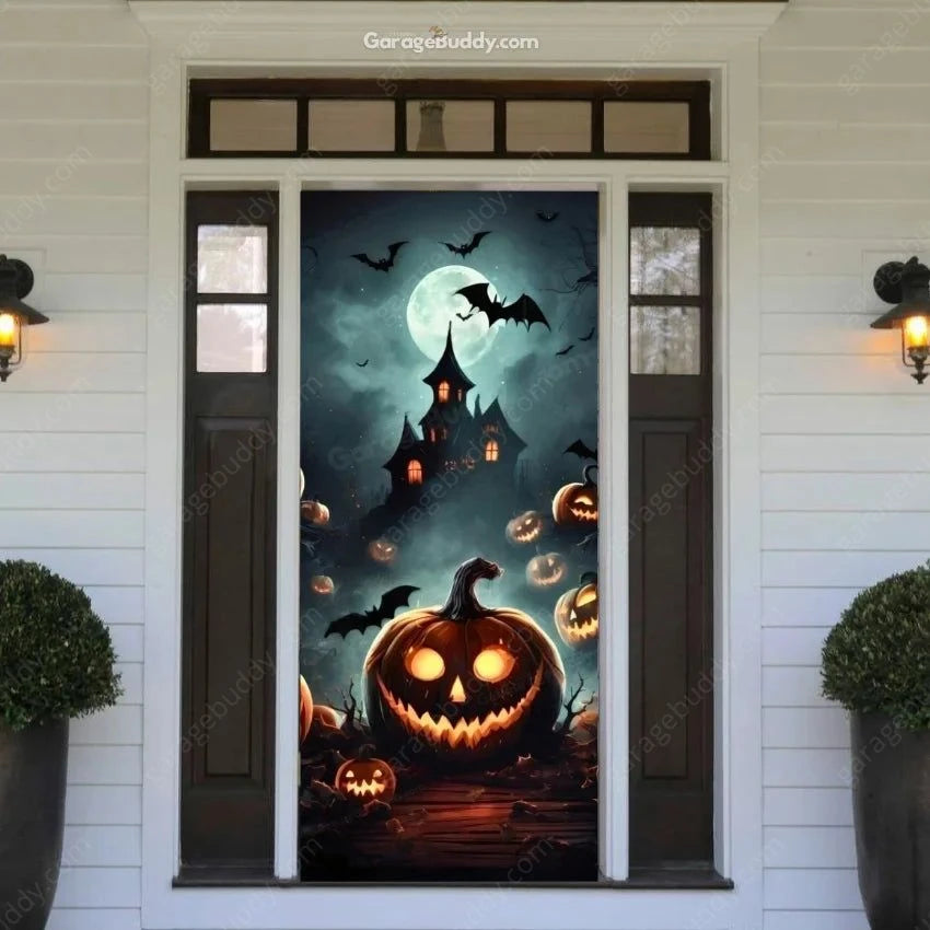 GarageBuddy Halloween Front Door Covers