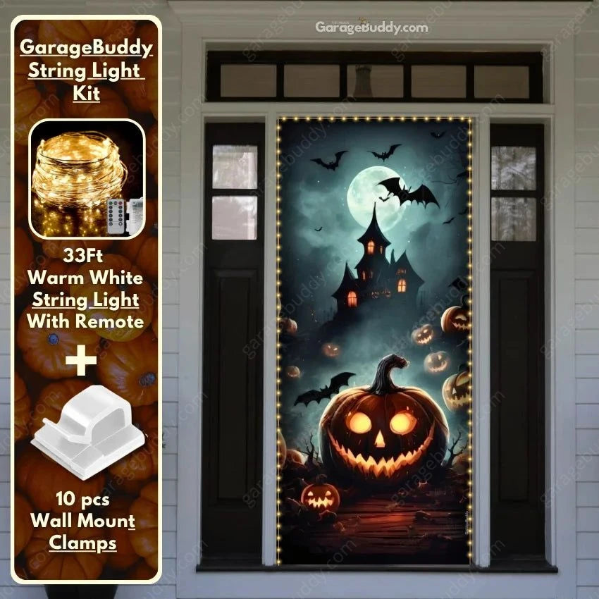 GarageBuddy Halloween Front Door Covers