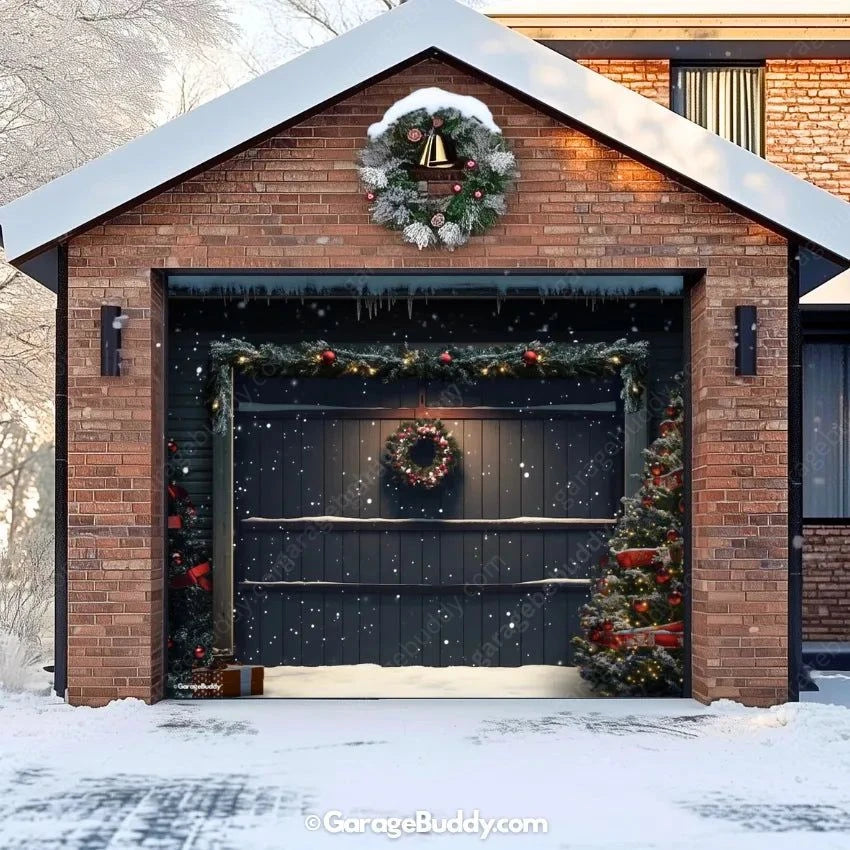 Holiday Door | Christmas Garage Door Cover