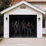 Zombie Invasion | Halloween Garage Door Cover