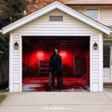 Masked Slasher | Halloween Garage Door Cover
