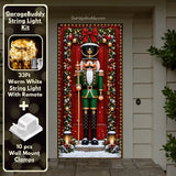 Nutcracker (Green) | Christmas Front Door Cover