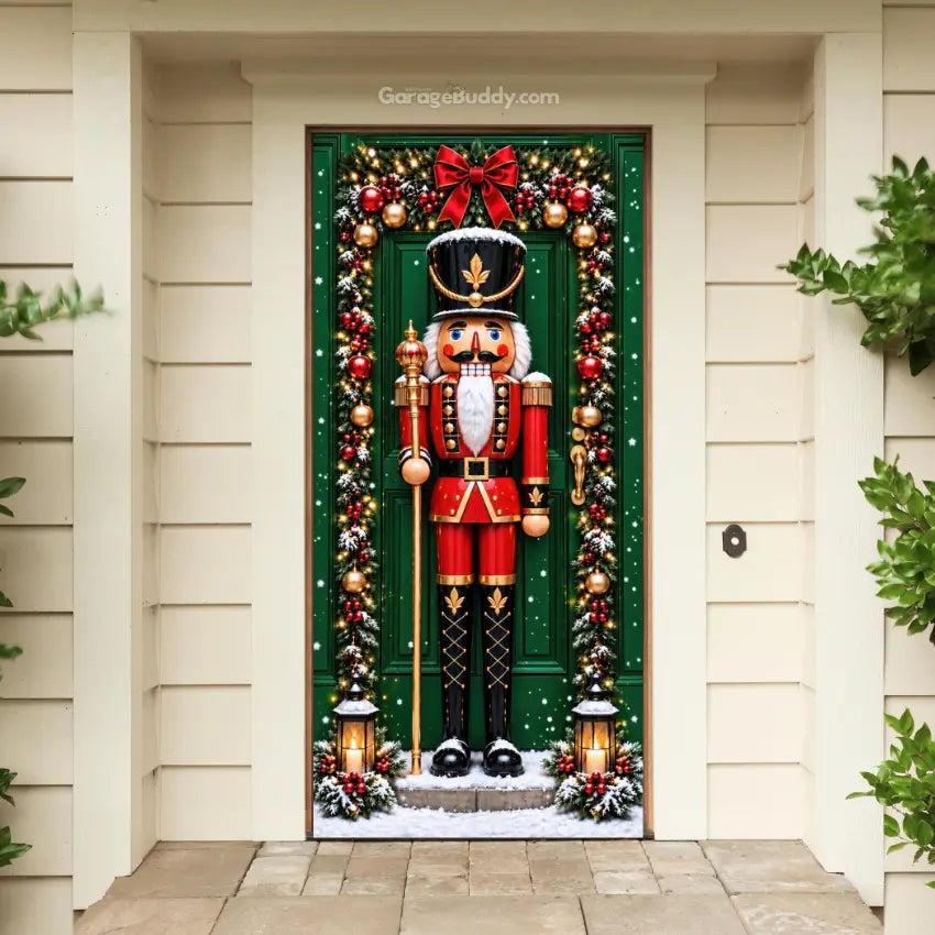 GarageBuddy | Christmas Front Door Covers - GarageBuddy christmas, holidays
