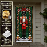 Nutcracker (Red) | Christmas Front Door Cover