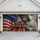 One Nation Under God | Patriotic Garage Door Cover - GarageBuddy patriotic