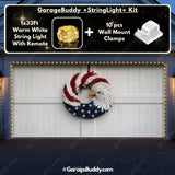 Patriotic Eagle Wreath | Patriotic Garage Door Cover - GarageBuddy patriotic