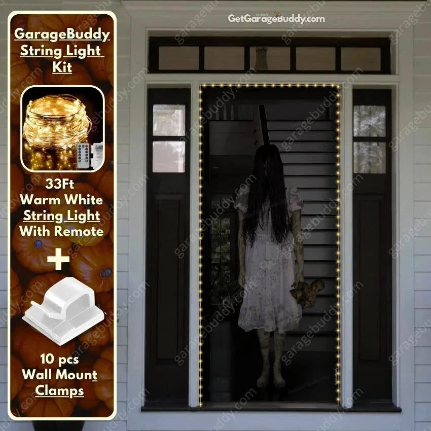 Possessed Girl | Halloween Front Door Cover