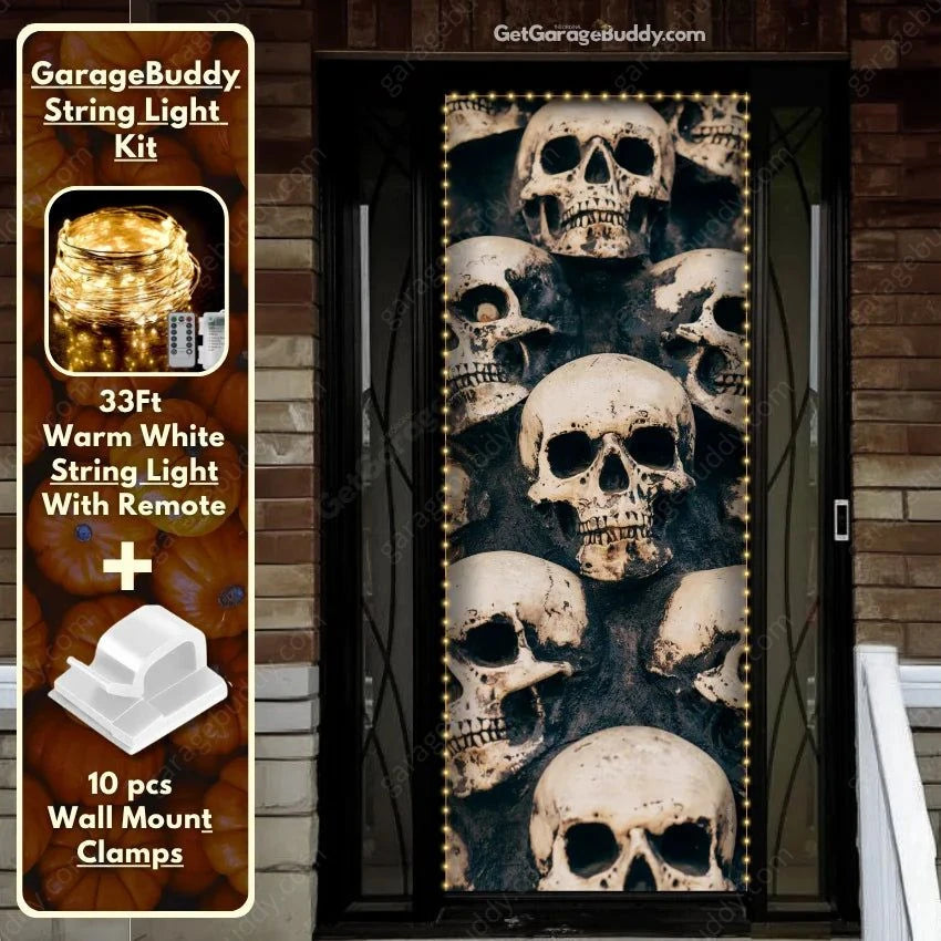 GarageBuddy Halloween Front Door Covers