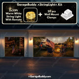 Stars Stripes & Summer Nights | Patriotic Garage Door Cover - GarageBuddy patriotic