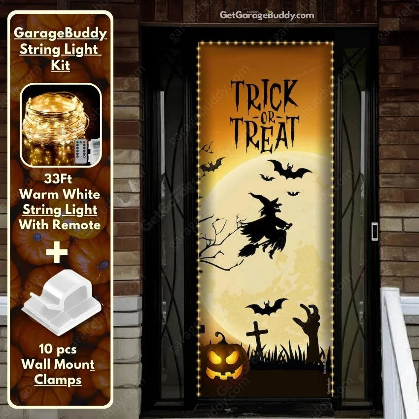 GarageBuddy Halloween Front Door Covers