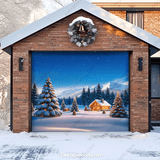Winter Haven Christmas Garage Door Cover | GarageBuddy