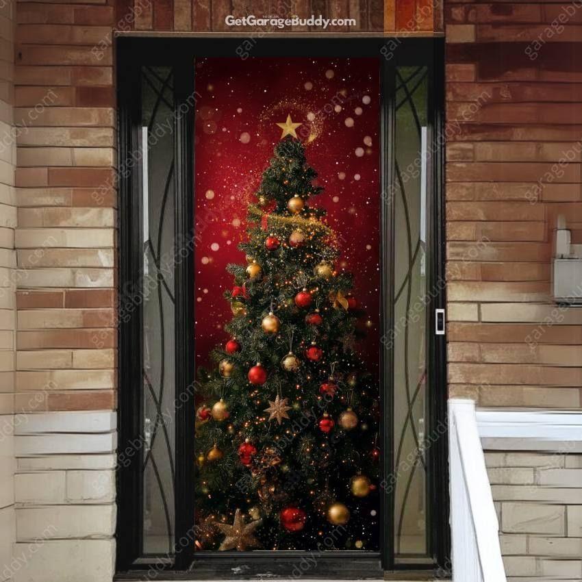 Christmas Tree | Christmas Front Door Cover