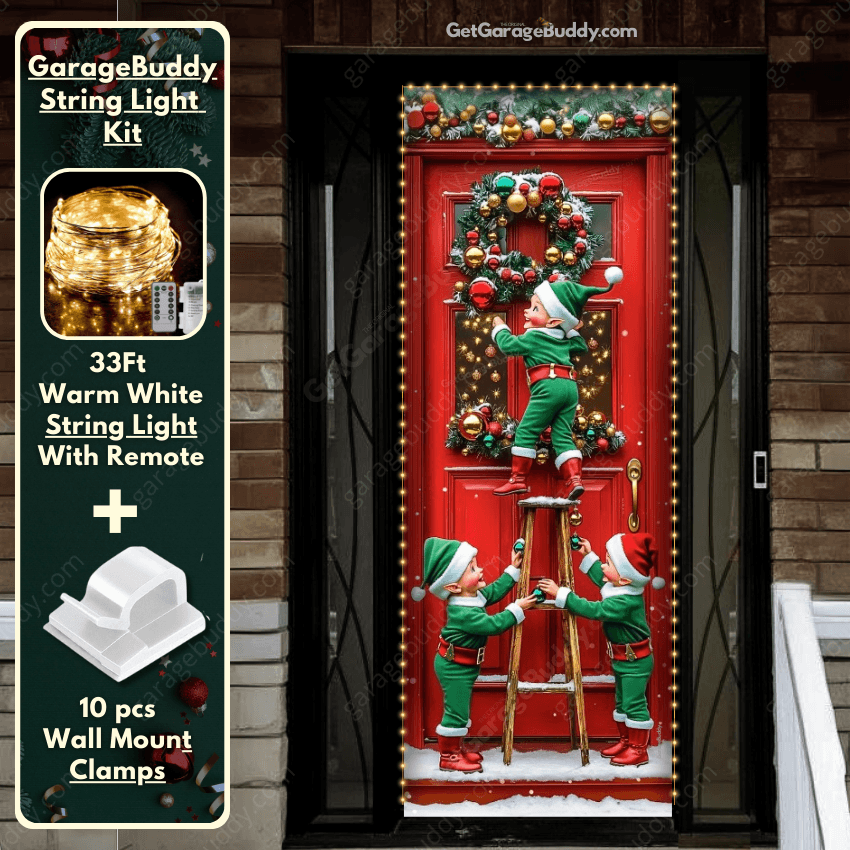 GarageBuddy | Christmas Front Door Covers