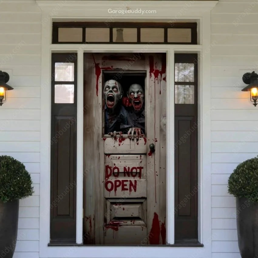 GarageBuddy Halloween Front Door Covers