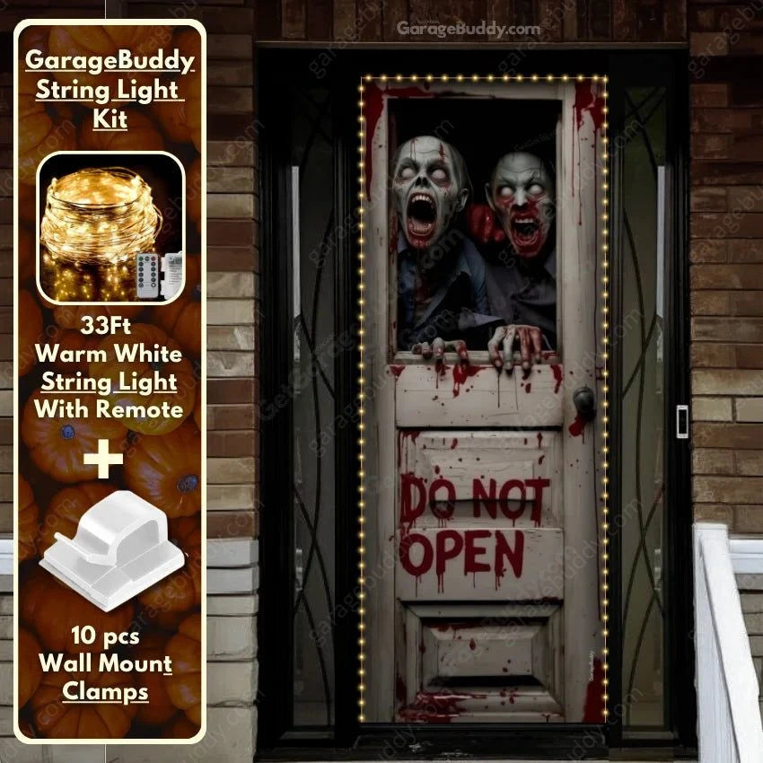 GarageBuddy Halloween Front Door Covers
