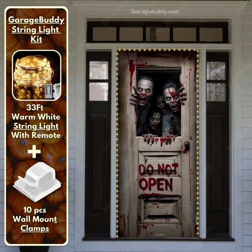 GarageBuddy Halloween Front Door Covers