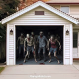 Zombie Invasion | Halloween Garage Door Cover