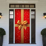 Christmas Front Door Covers | GarageBuddy - GetGarageBuddy