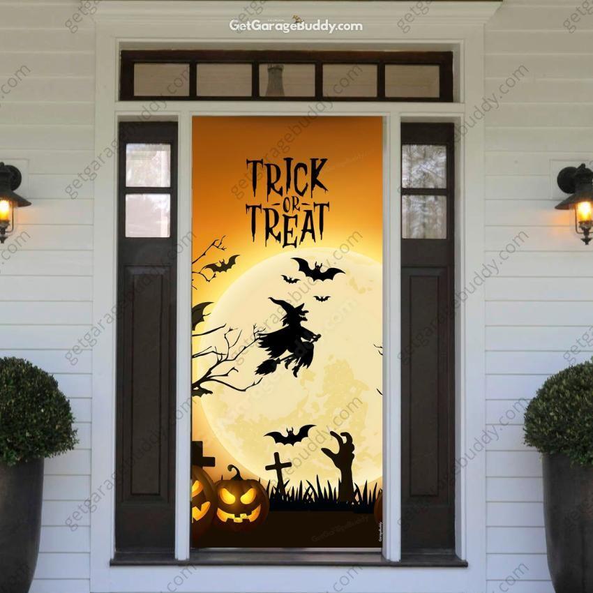GarageBuddy Halloween Front Door Covers - GetGarageBuddy