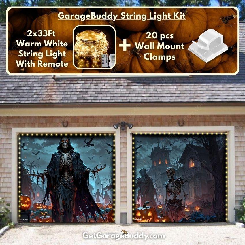🎃GarageBuddy®️ Halloween Garage Door Covers - GetGarageBuddy #halloween, halloween decor