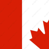 Canada Flag (Plain) | Patriotic Garage Door Cover