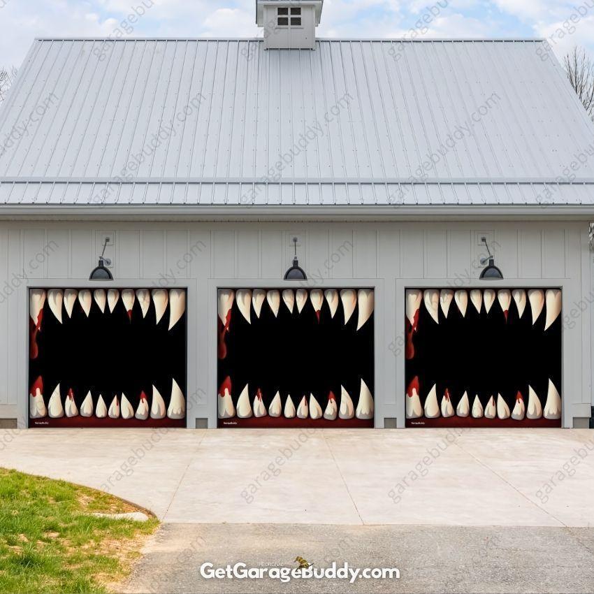 🎃GarageBuddy®️ Halloween Garage Door Covers - GetGarageBuddy #halloween, halloween decor